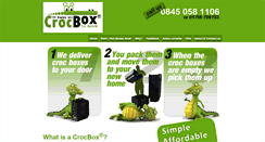 Desktop Screenshot of croc-box.co.uk